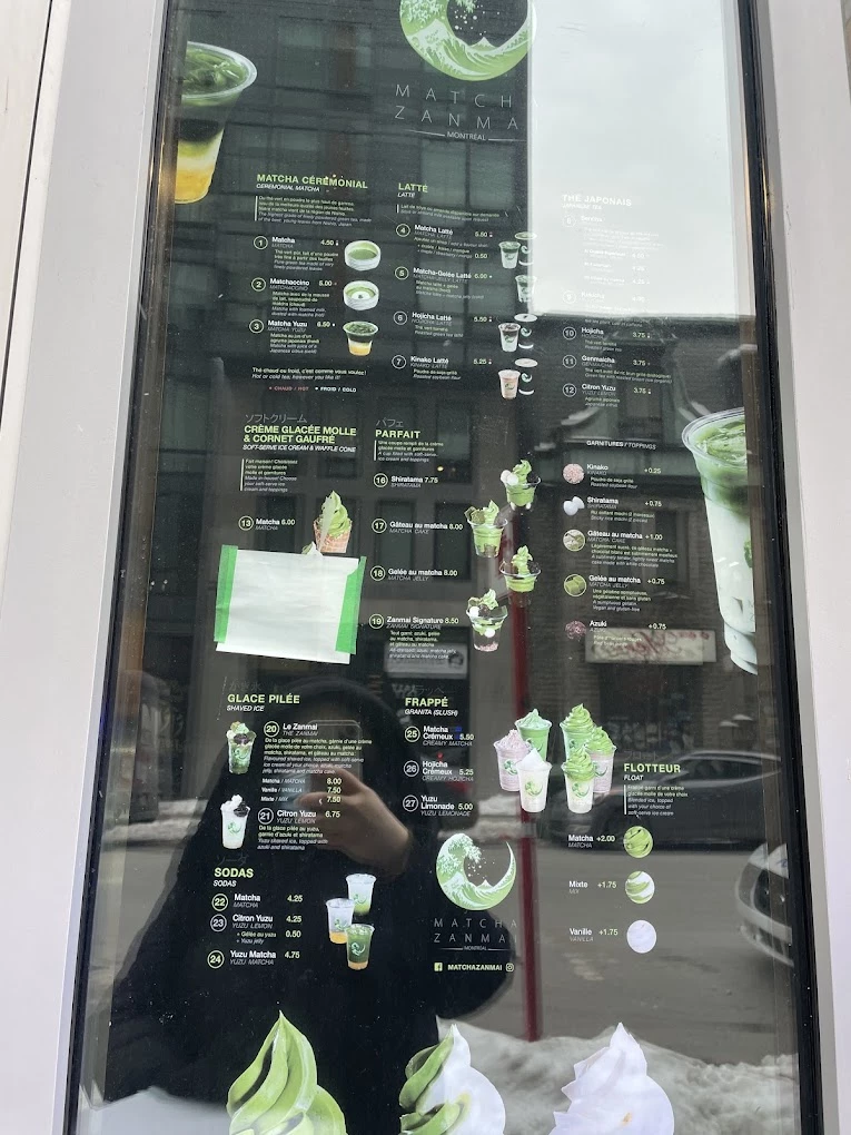 MATCHA ZANMAI menu 4